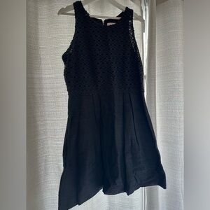 Ann Taylor Loft. Black dress. Size 12.
